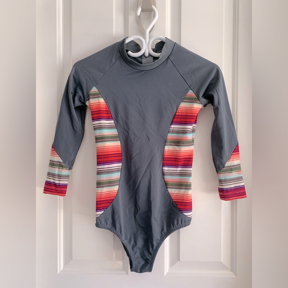 One piece long sleeve swim/paddle/surf suit